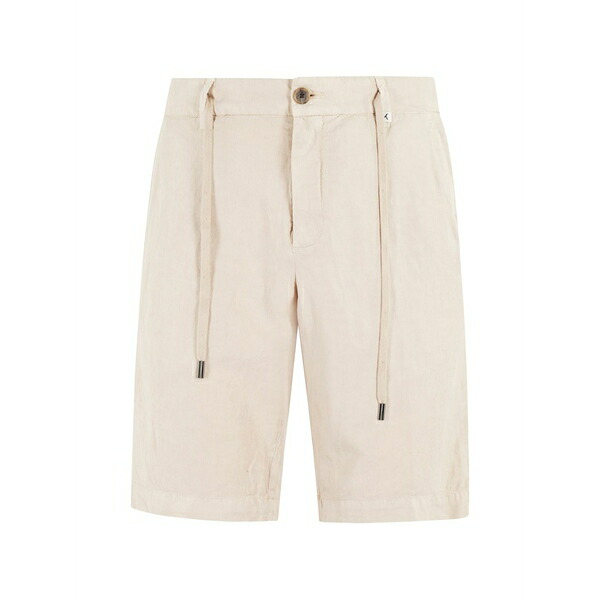 ミース メンズ 心地よいズボン下 ボトムス Drawstring-waist shorts Neutrals