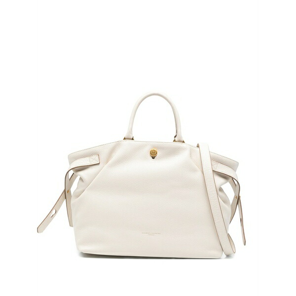 ジャンニ・キアリーニ レディース トートバッグ 御徒面子 Claudette zip-up tote bag Neutrals