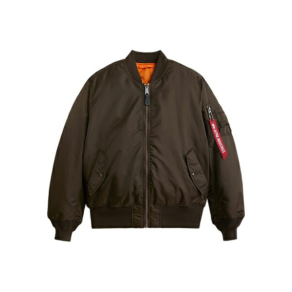 アルファインダストリーズ メンズ ジャケット＆ブルゾン アウター Ma-1 bomber jacket Brown｜asty