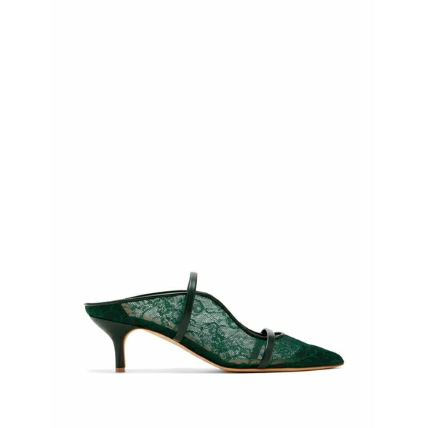 マローンスリアーズ レディース サンダル シューズ X nojoud alrumaihi maureen leather-strap mules Green
