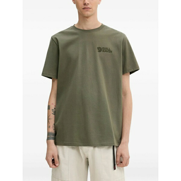 フェールラーベン メンズ ティーシャツ トップス Fj￡llr￡ven heavy classic t-shirt Green