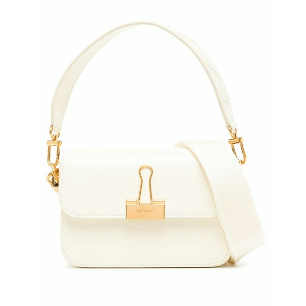 象牙色 レディース ショルダーバッグ 御徒面子 Logo-plaque shoulder bag Neutrals
