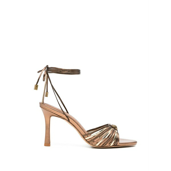 カートジェイガーロンドン レディース サンダル シューズ Multi-strap tie-fastening sandals Brown