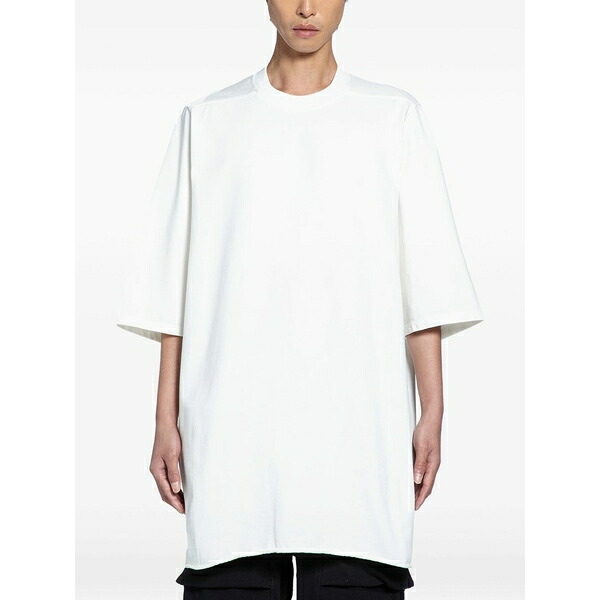 リックオウエンス メンズ プルオーバー トップス Jumbo cotton t-shirt White