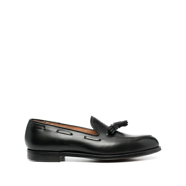 クロ毛布＆ジョーンズ メンズ スリッポン・ローファー シューズ Cavendish leather loafers Black