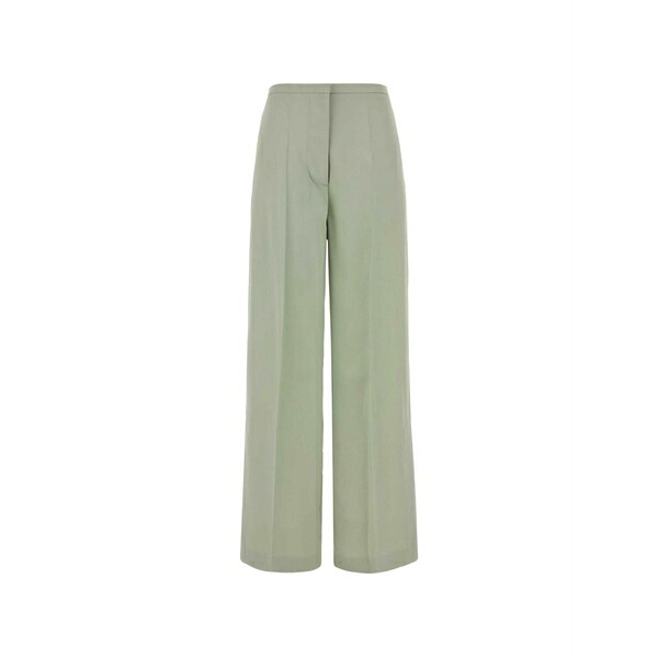 アルベルタ フェレッティ レディース 心地よいズボン下 ボトムス Satin trousers Green