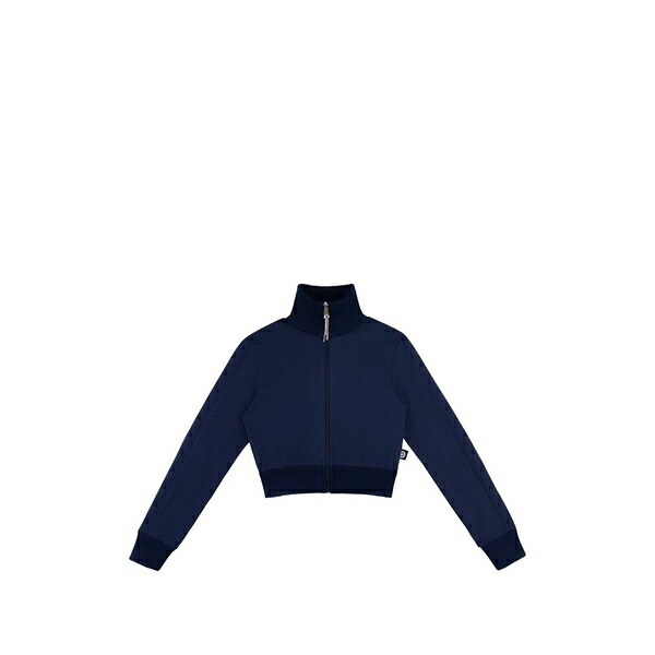 分野 レディース 上衣＆上衣 アウター Cropped track jacket Blue