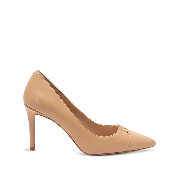 ツイン書き割り レディース パンプス シューズ Pointed buckle pumps Neutrals