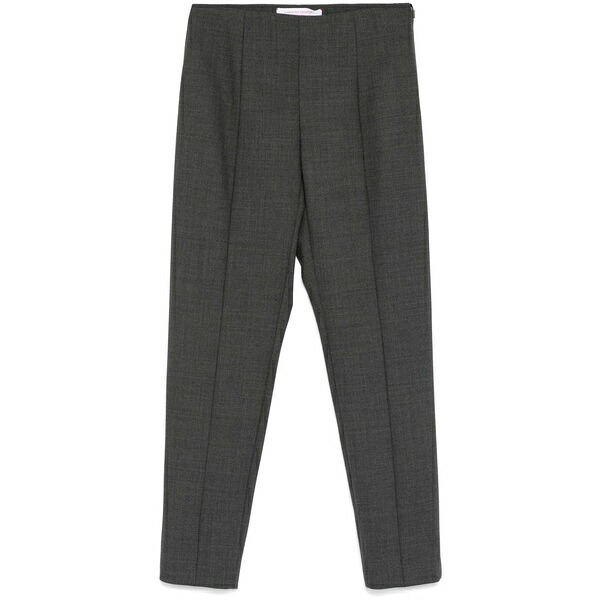 キャロライナヘレラ レディース 心地よいズボン下 ボトムス Slim-fit trousers Grey