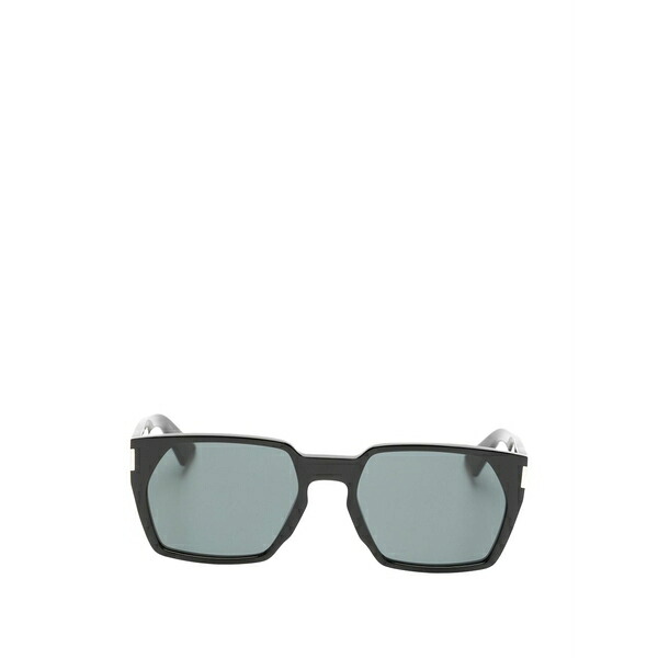サンローラン アイウェア メンズ サングラス・アイウェア 付属物 Geometric-frame sunglasses Black