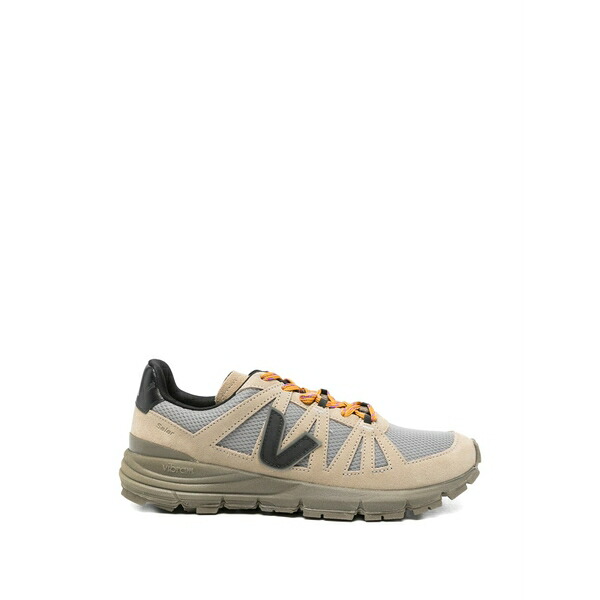 ヴェジャ メンズ スニーカー シューズ Salar alveomesh panelled sneakers Neutrals