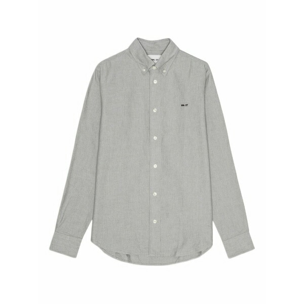 エヌエヌ77 メンズ プルオーバー トップス Colby shirt Grey