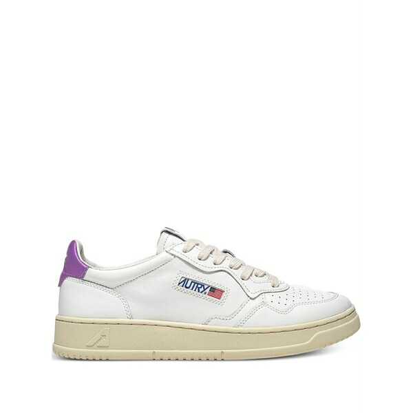 オートリー レディース スニーカー シューズ Medalist low leather sneakers White|asty