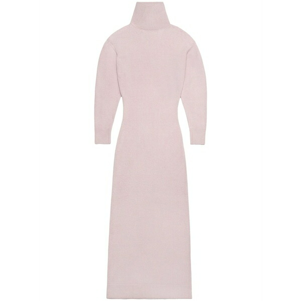意中の女 レディース 衣裳 トップス Elbow-patch knitted maxi dress Pink