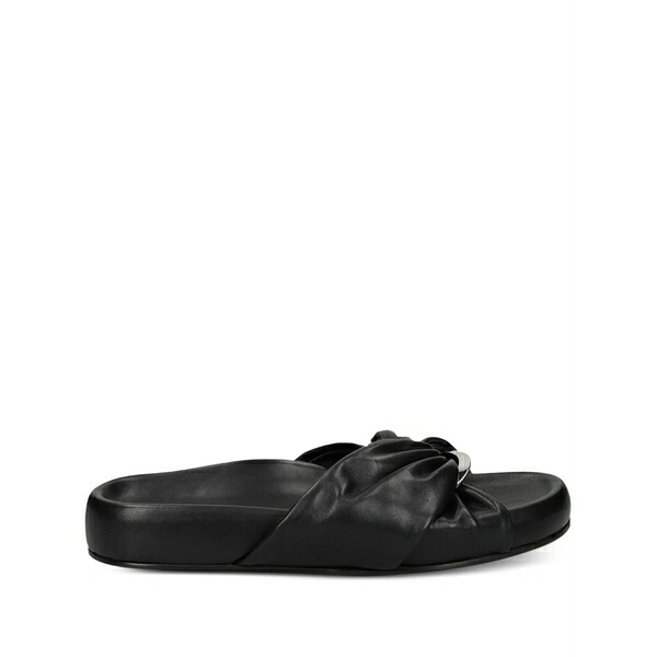 ケネルアンドシュメンガー レディース サンダル シューズ Knotted-detail flat sandals Black