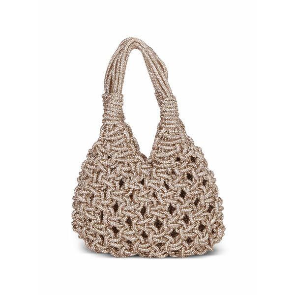 ヒボウラマ レディース トートバッグ 御徒面子 Mini vannifique woven backpack Gold