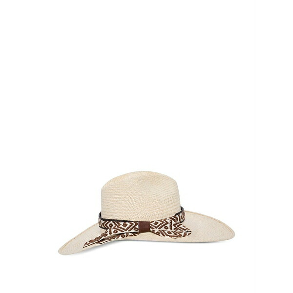 ジョハンナ・オーティズ レディース かぶり笠 添え物 Patterned ribbon hat Neutrals