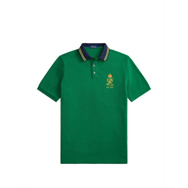 ラルフローレン メンズ スポーツシャツ トップス Buttoned logo polo shirt Green
