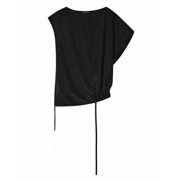 リーマシュー レディース プルオーバー トップス Kiki asymmetric-neck top Black
