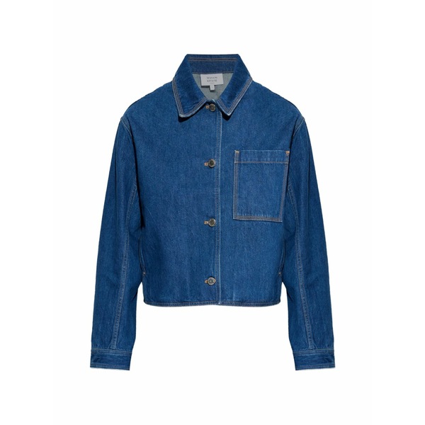 棲み家 狐狸 レディース 上衣＆上衣 アウター Buttoned jacket Blue
