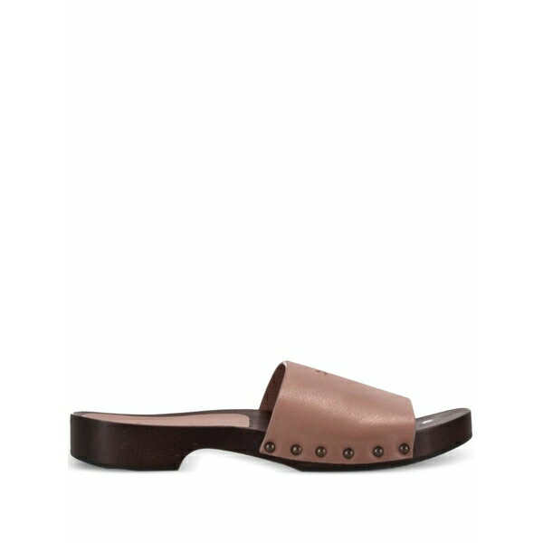 ラ さくら色 レディース サンダル シューズ Leather sandals Pink