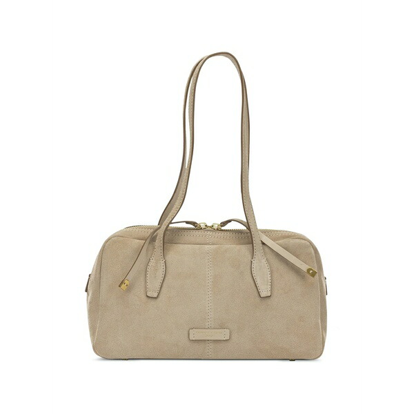 ジャンニ・キアリーニ レディース ショルダーバッグ 御徒面子 Logo-patch shoulder bag Neutrals