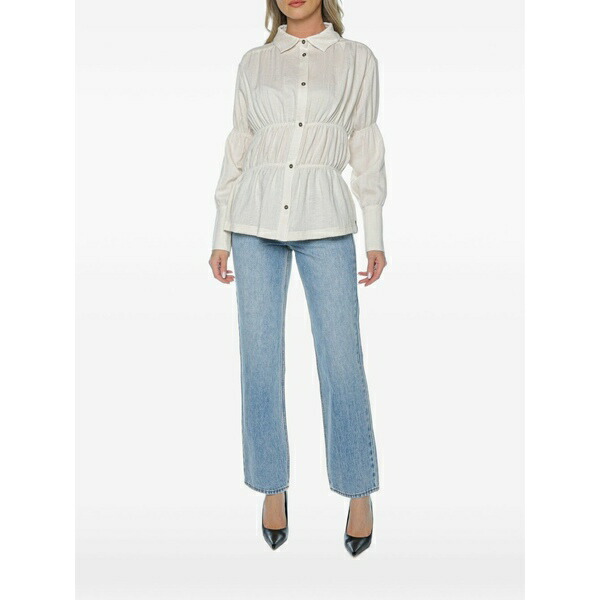 壱 ティースプーン レディース プルオーバー トップス Harper shirt Neutrals