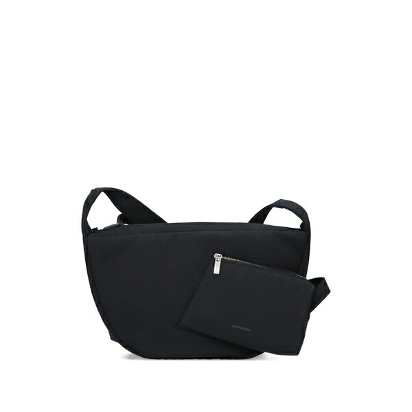 アーダーエラー メンズ ショルダーバッグ 御徒面子 Logo-print shoulder bag Black