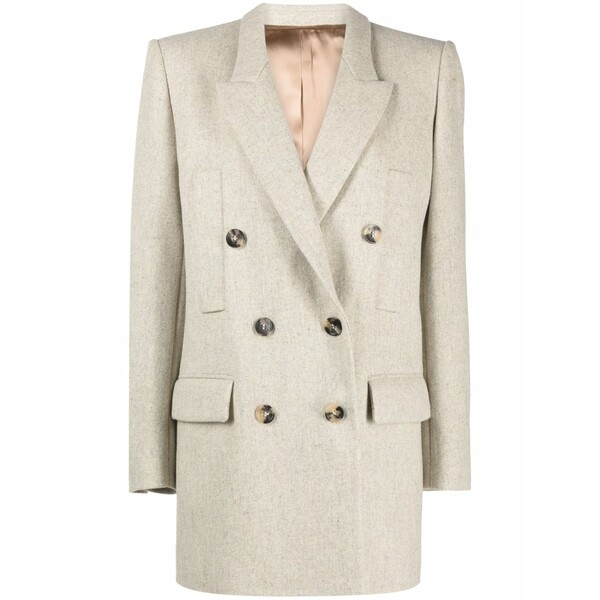 イザ呼びりん マラン レディース 上衣＆上衣 アウター Floyd double-breasted blazer Neutrals