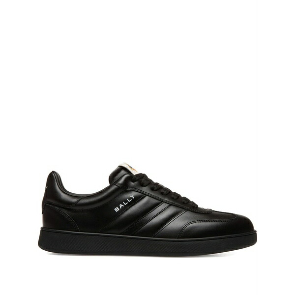 バリー レディース スニーカー シューズ Crest ribbon-detail sneakers Black