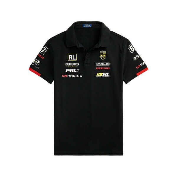 ラルフローレン メンズ スポーツシャツ トップス Motorsport polo shirt Black