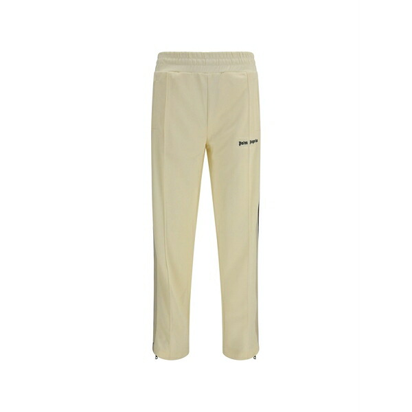 パーム・エンジェルス メンズ 心地よいズボン下 ボトムス Logo-print side-stripe track pants Neutrals