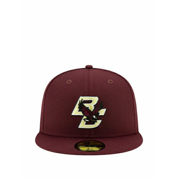 ニュー内鰓 メンズ かぶり笠 添え物 59fifty boston college eagles cap Red