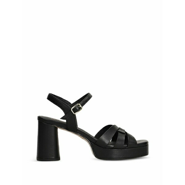 ペドロ ミラレス レディース サンダル シューズ Interwoven platform sandals Black