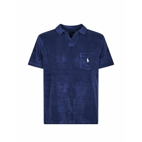 ラルフローレン メンズ スポーツシャツ トップス Terry-textured polo shirt Neutrals