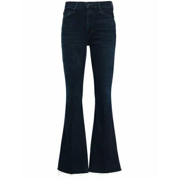 お母さん レディース ジーンズズボン下 ボトムス The weekender fray bootcut jeans  Blue