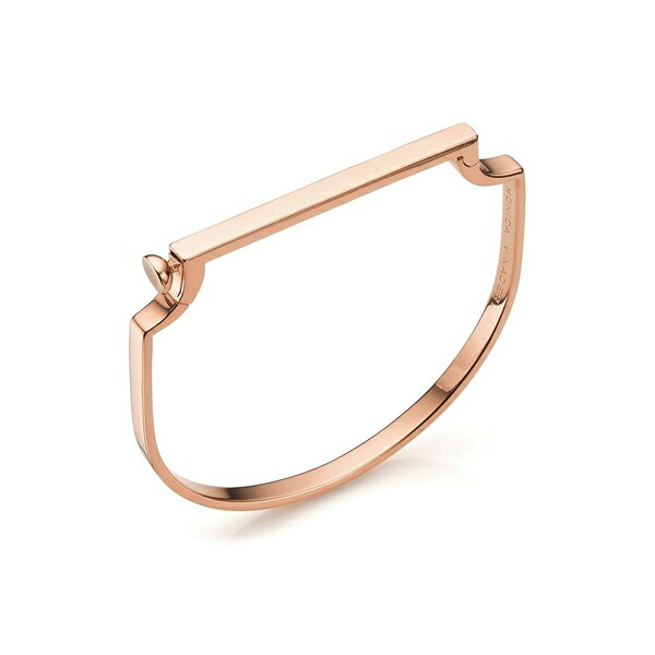 モニカヴィナダー レディース ブレスレット・バングル・アンクレット アクセサリー Signature thin bangle Pink｜asty