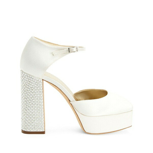 ジュゼッペザノッティ レディース パンプス シューズ 120mm bebe pixel platform pumps White｜asty