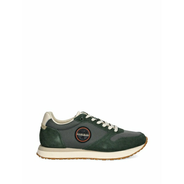 ナパピリ メンズ スニーカー シューズ Nova logo-patch sneakers Green