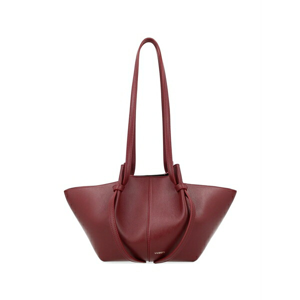 ユゼフィ レディース ショルダーバッグ 御徒面子 Mochi leather shoulder bag Red