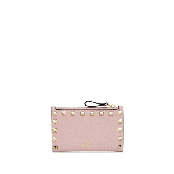 ヴァレンティノ ガラヴァーニ レディース 金入れ 付属物 Rockstud wallet Pink