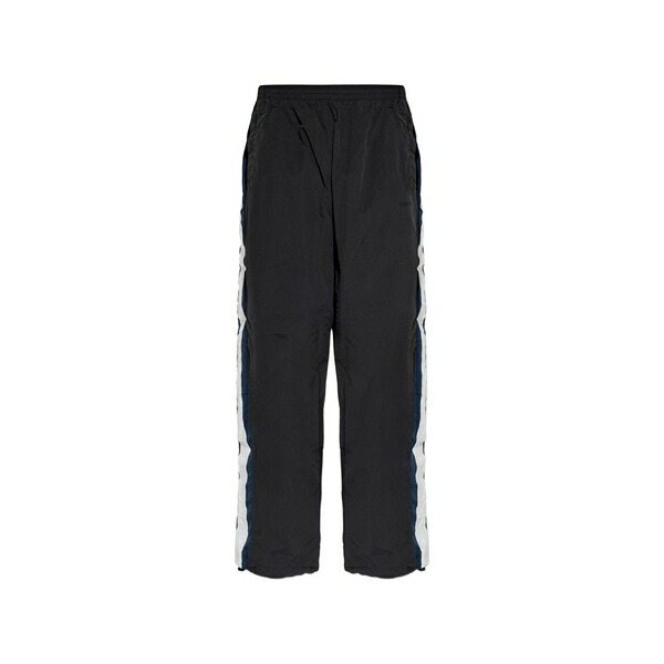 ヴェトモン メンズ カジュアルパンツ ボトムス Side-stripe track pants Black|asty