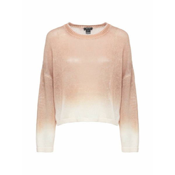 アヴァントワ レディース 編み物\u0026スウェーター アウター Ombr￡-effect open-knit sweater Pink