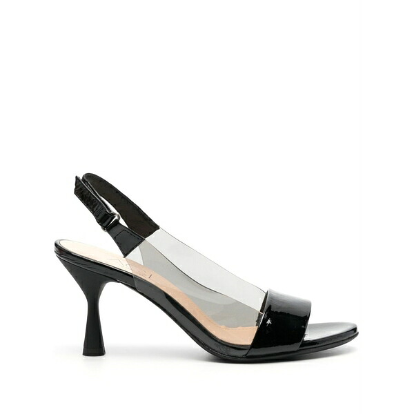 エージーエル レディース サンダル シューズ Francesca leather sandals Black