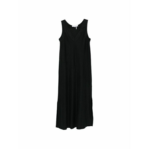 ダナ キャラン ニューヨーク州 レディース 衣裳 トップス V-neck maxi dress Black