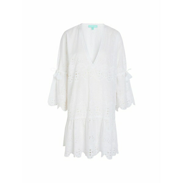 メリッサ オダバッシュ レディース 衣裳 トップス May broderie-anglaise mini dress White