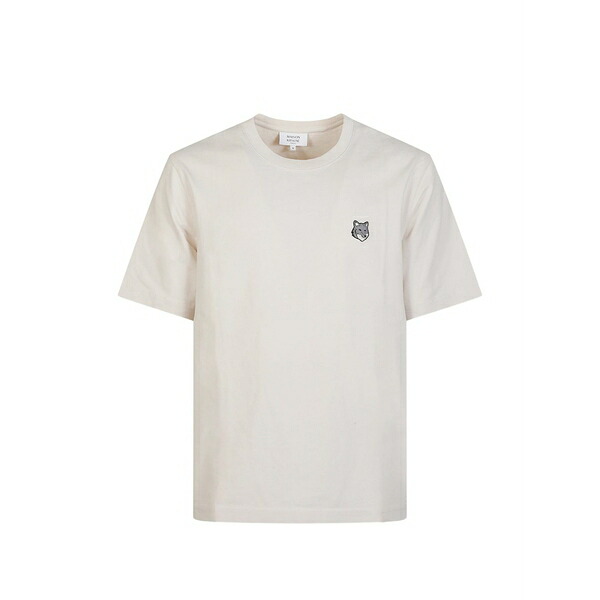 棲み家 稲荷 メンズ ティーシャツ トップス Logo t-shirt Neutrals