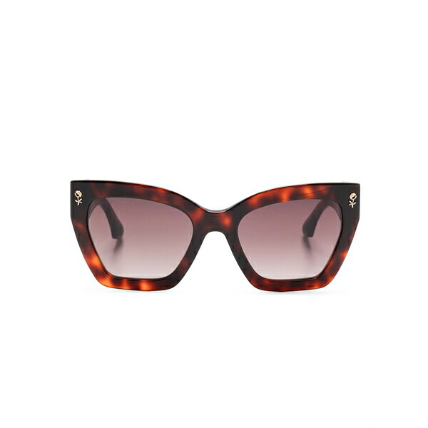 エトロ レディース 黒眼鏡＆アイウェア 付属物 Butterfly-frame sunglasses Brown