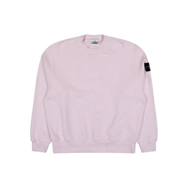 ストーンアイランド メンズ パーカー・スウェットシャツ アウター Compass-badge sweatshirt Pink