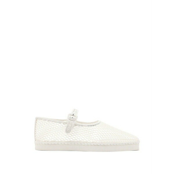 ロフラー 幽客ダル レディース サンダル シューズ Rita ballet flats White